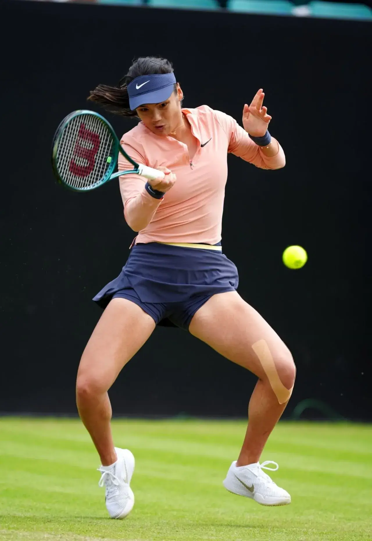 British tennis player Emma Raducanu Rothesay Open Semifinal in Nottingham